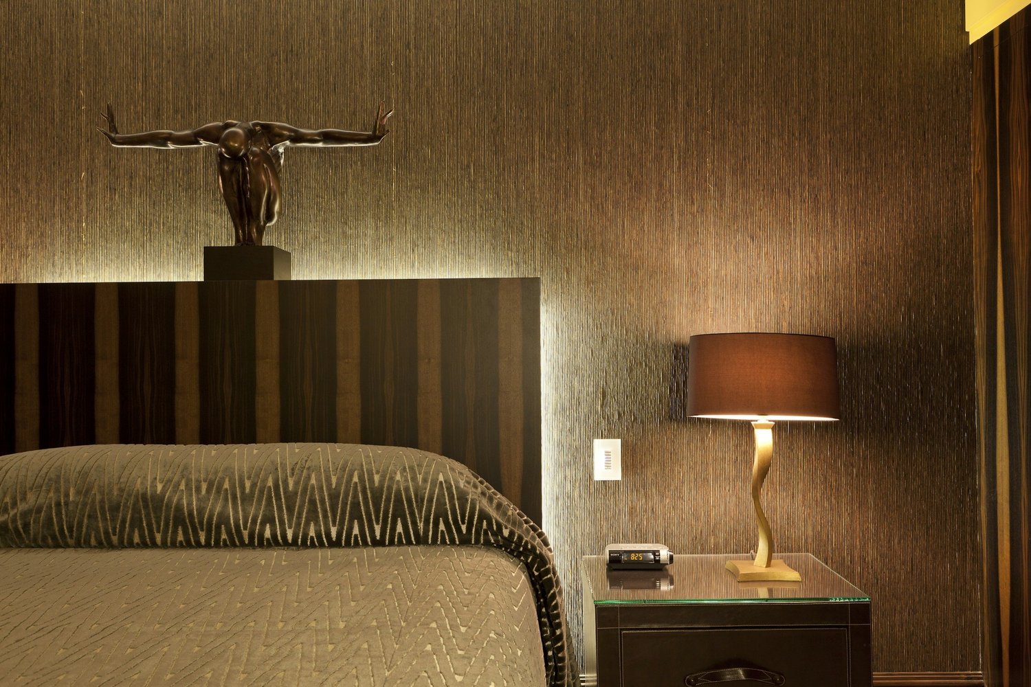 Bedroom LED Feature Lighting by Luxe Electrical Industries