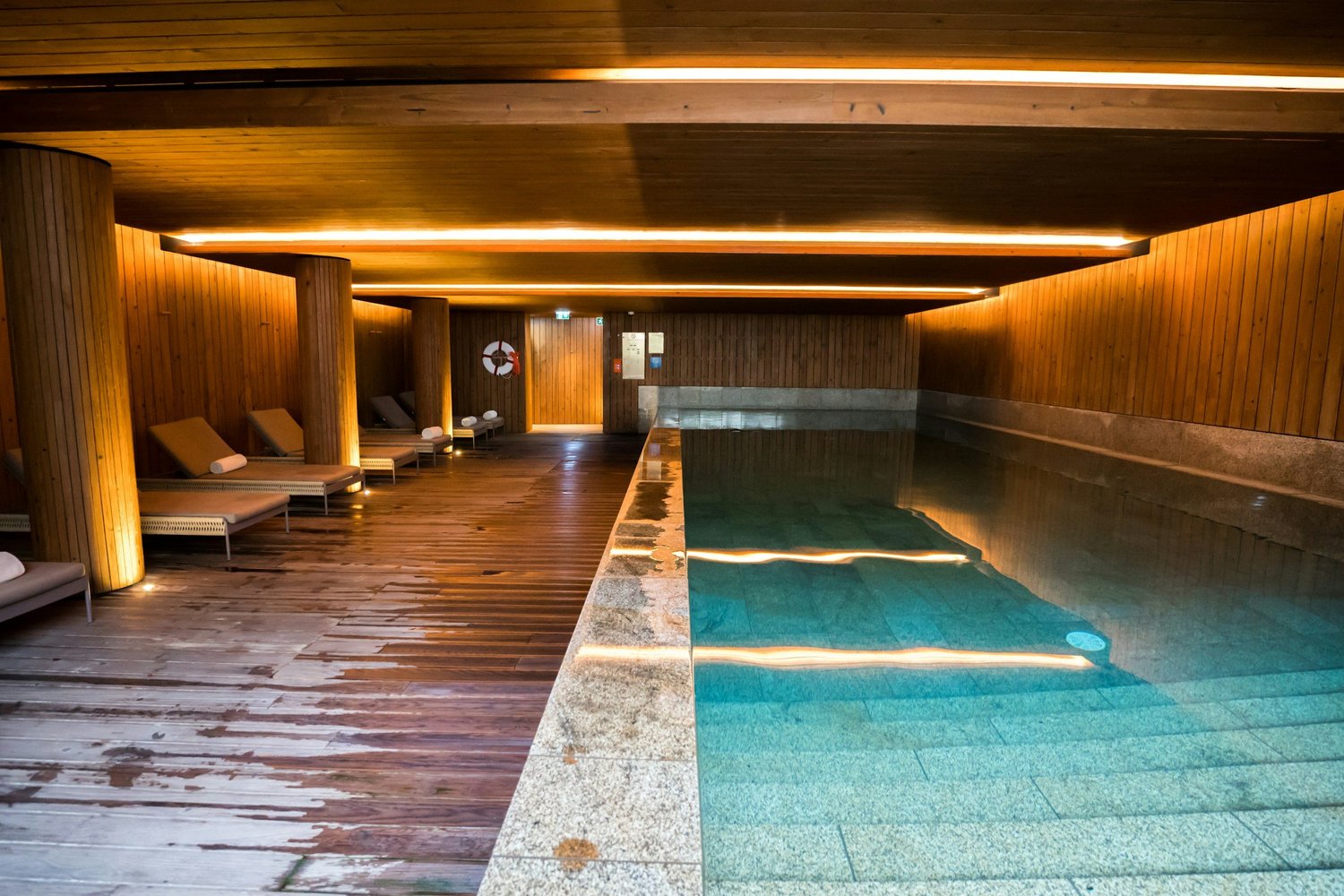Pool Area LED Lighting by Luxe Electrical Industries