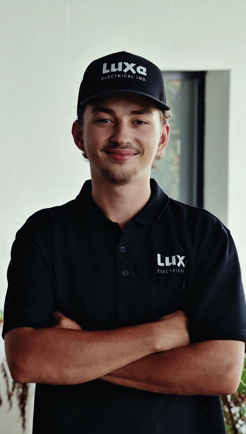 Daniel Wieczorek, 2nd Year Apprentice at Luxe Electrical Industries
